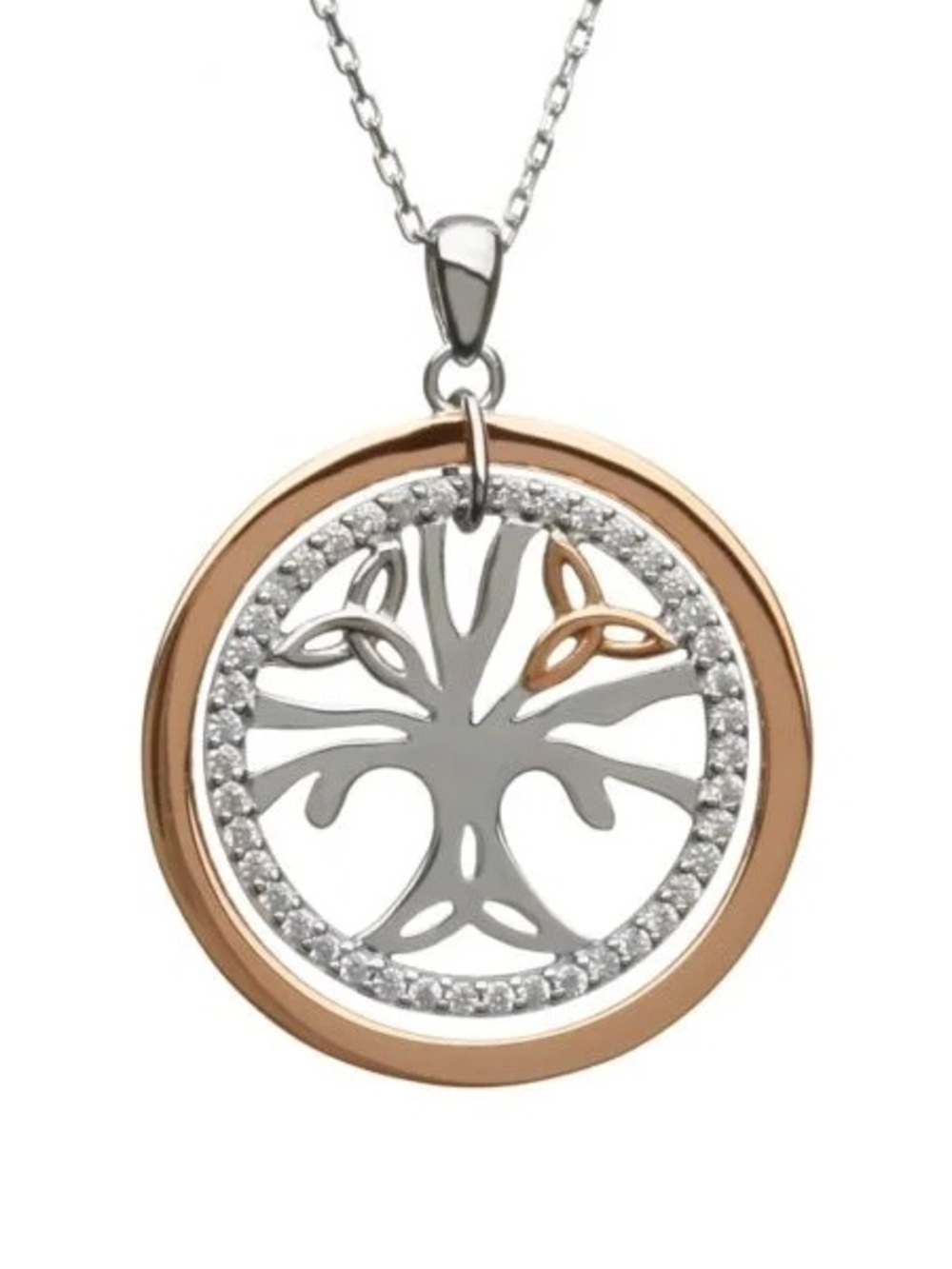 House of Lor Heritage Collection Celtic Tree of Life Irish Gold Necklace